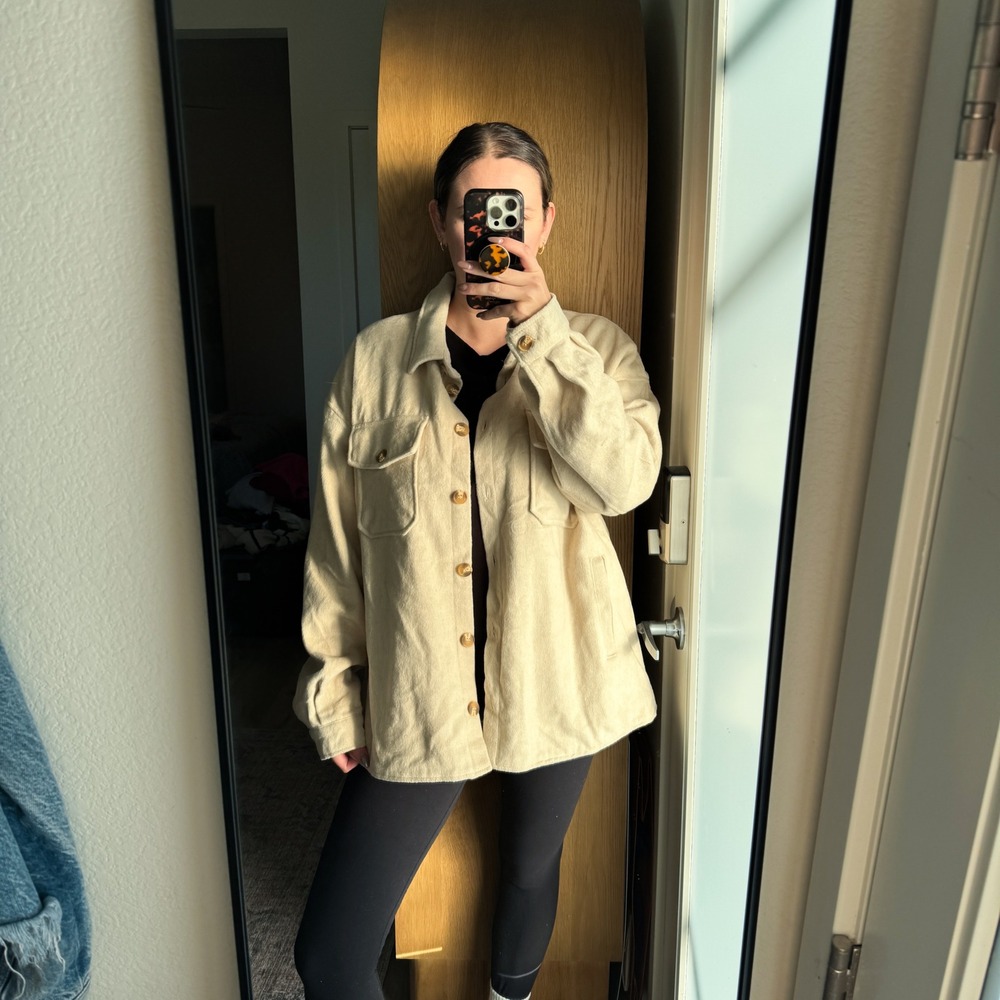 Thread & Supply Beige Shacket - Picture 10 of 11